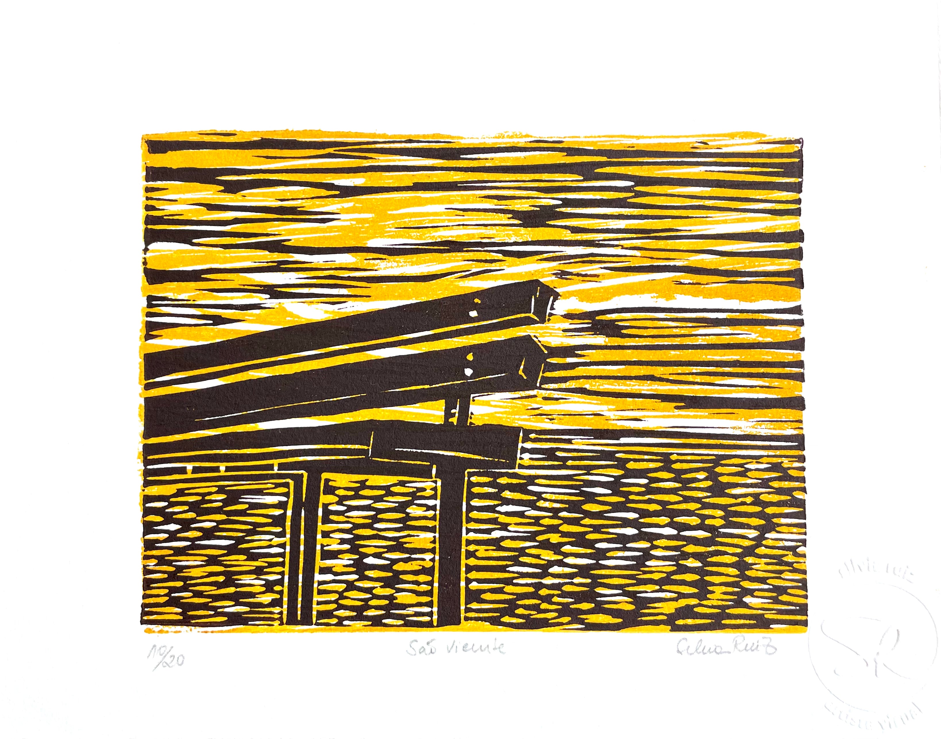 São Vicente // Série 'Bancos' // Silvia Ruiz