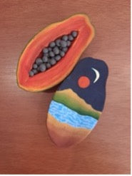 Dentro do mamão I // Fernanda Peralta