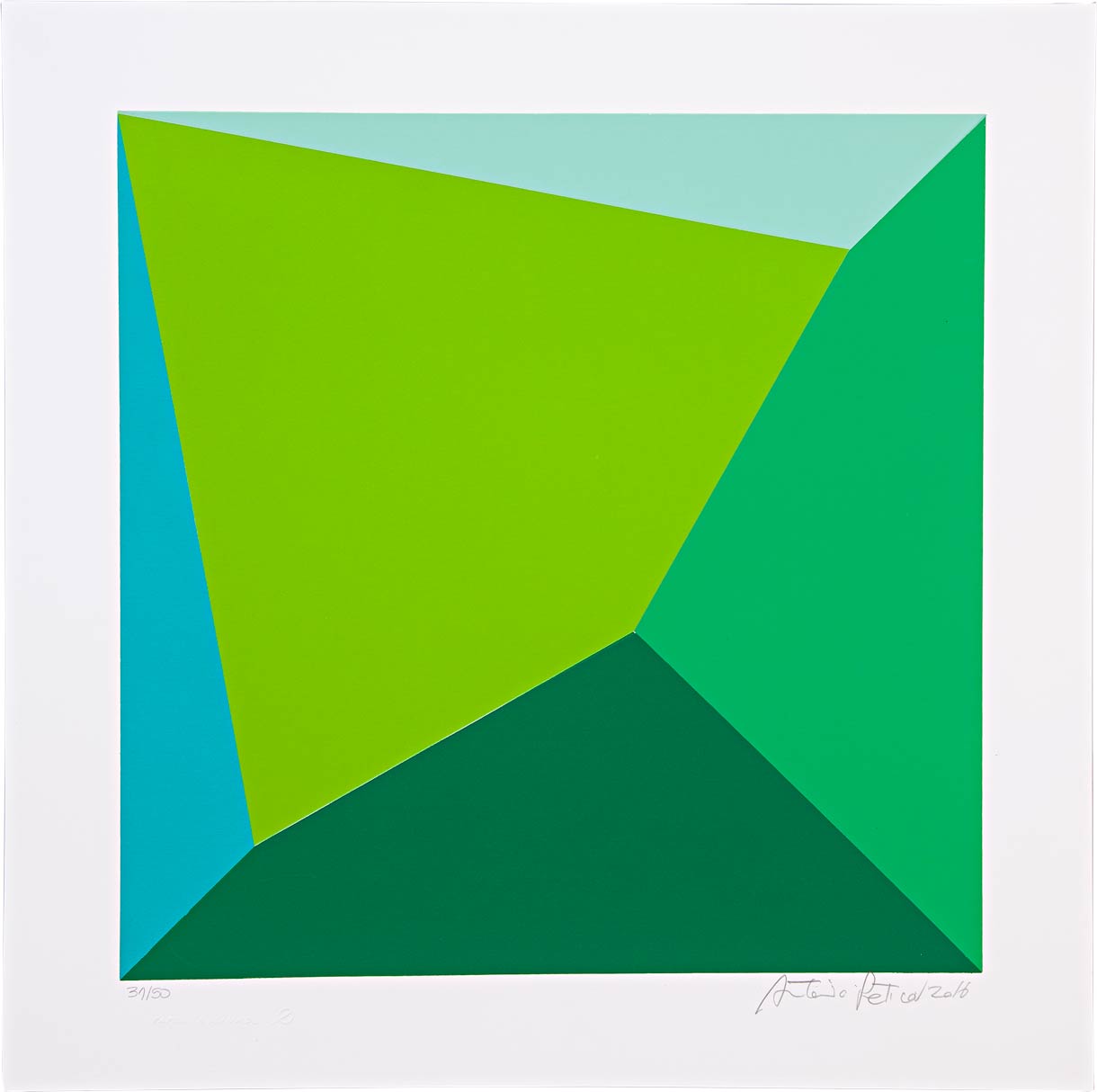 With Blue // Antonio Peticov