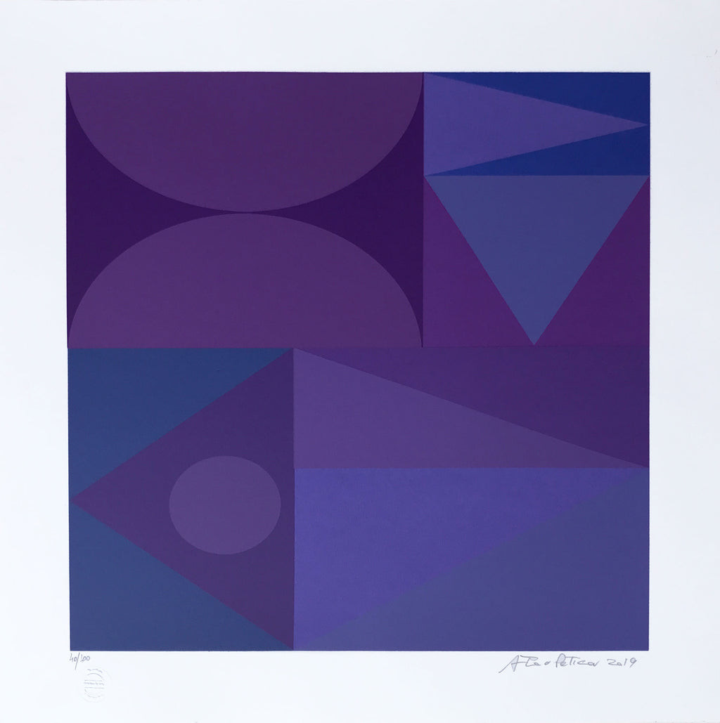 Violet 3 // Antonio Peticov