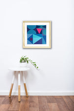 Blue Composition // Antonio Peticov