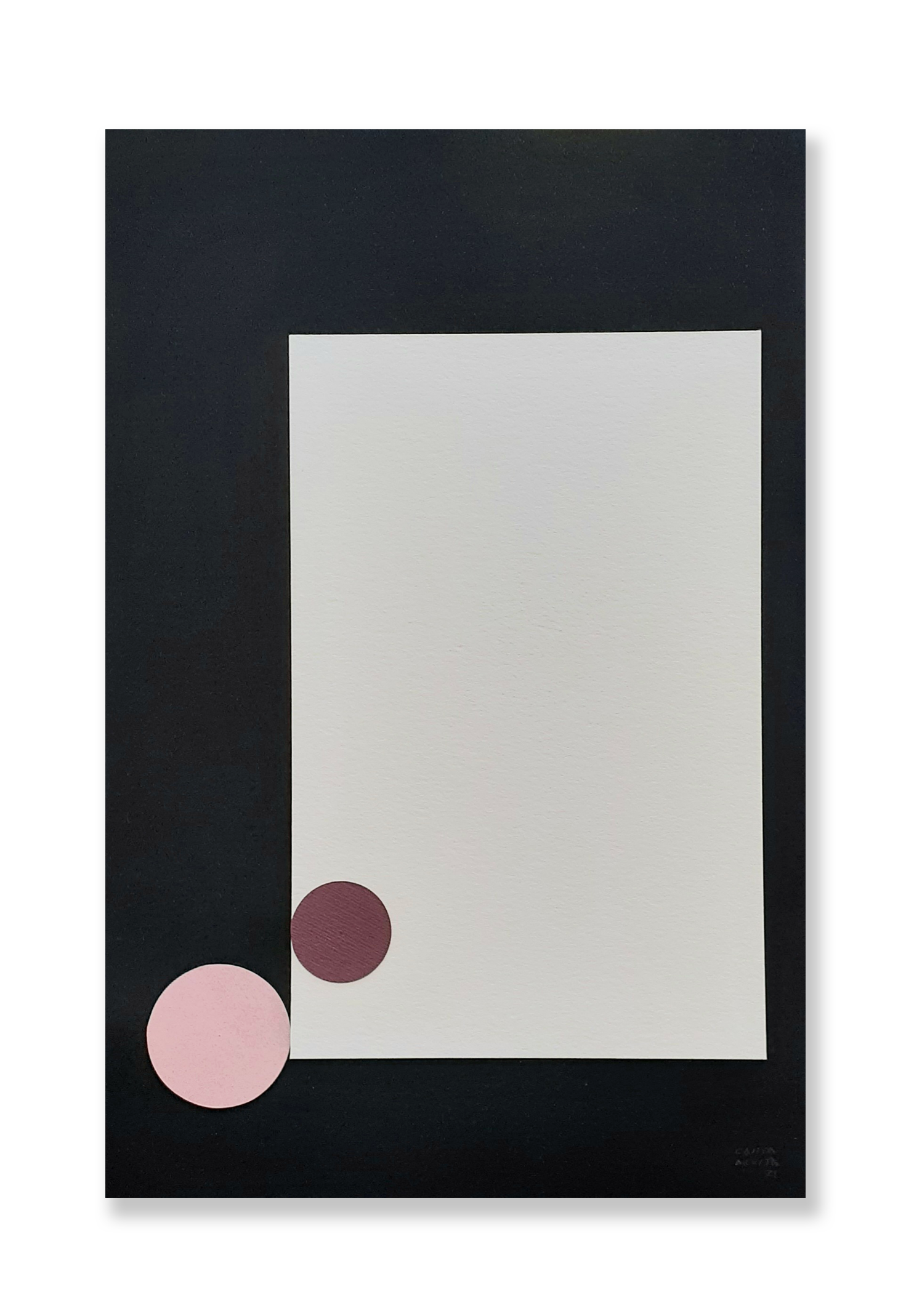 Colagem com círculo 7b // Cassia Aresta