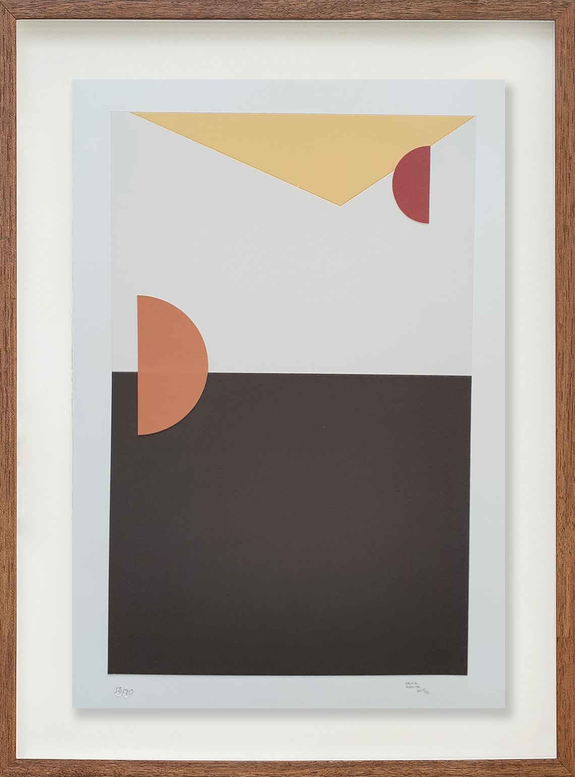 Colagem sobre serigrafia 4 // Cassia Aresta