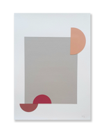 Colagem sobre círculo 1 // Cassia Aresta