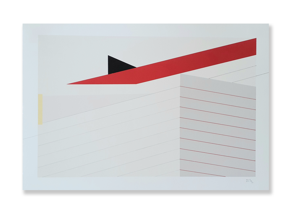 Intervenção sobre serigrafia 1 // Cassia Aresta