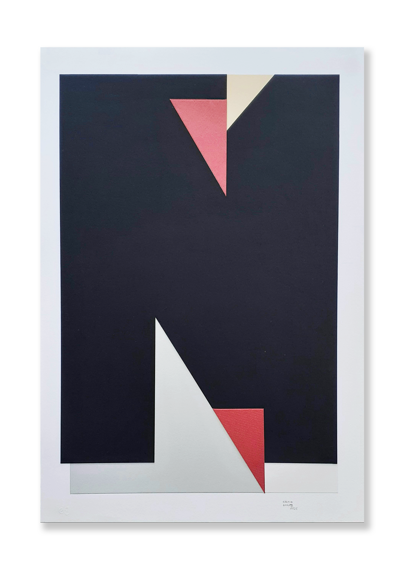 Colagem sobre serigrafia 8 // Cassia Aresta