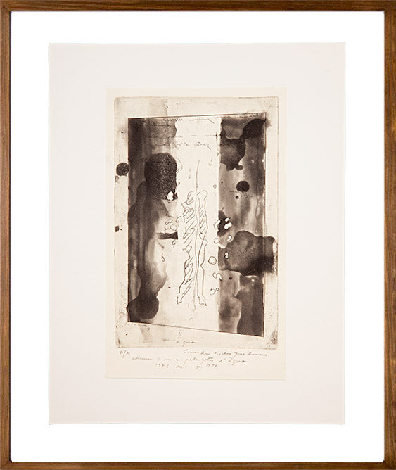 Homem dividido em 2 pela gota d'água // Evandro Carlos Jardim