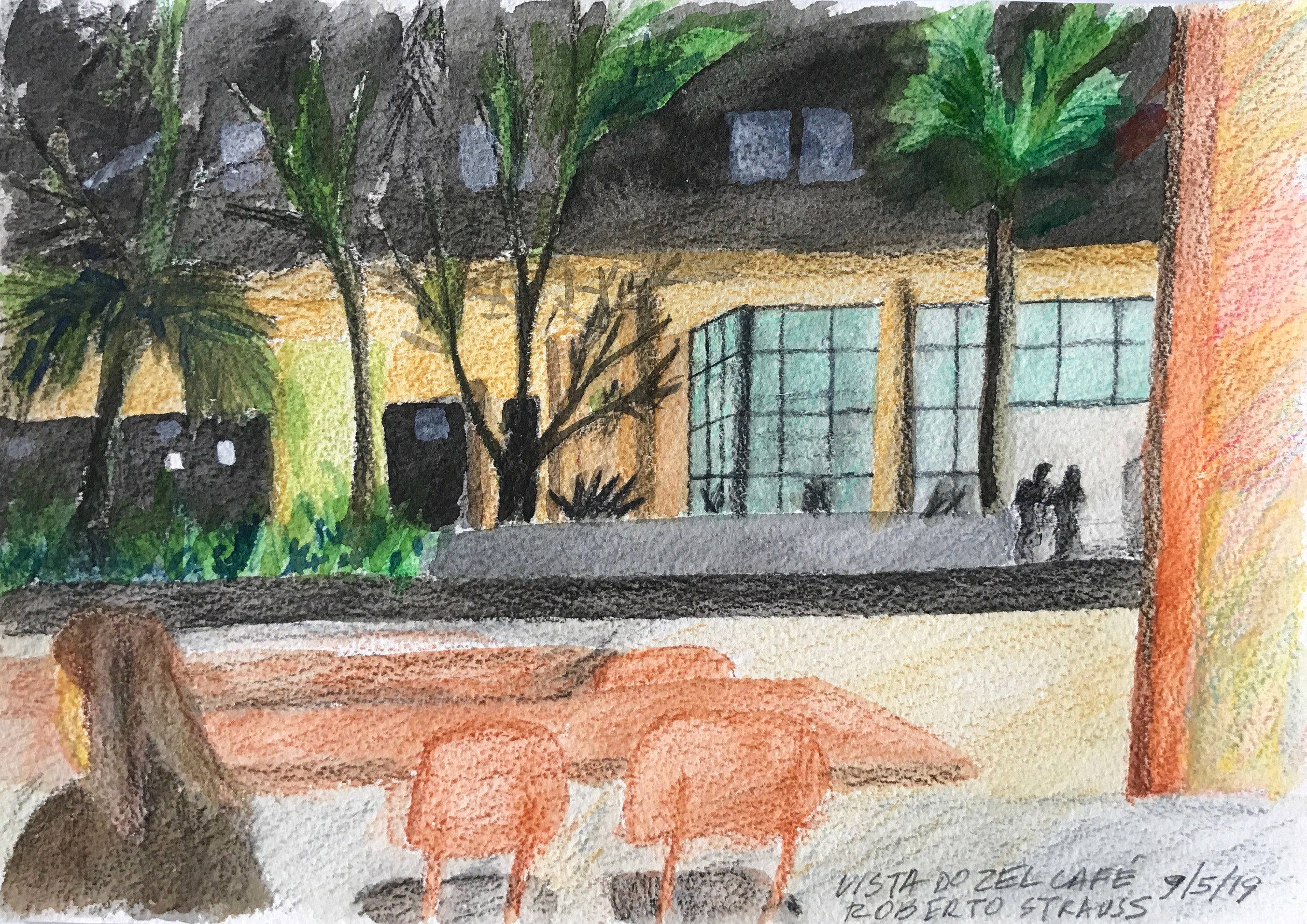 Vista do Zel Café // Roberto Strauss