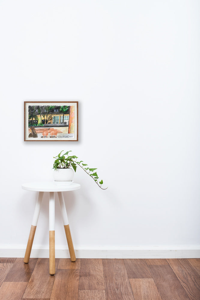 Vista do Zel Café // Roberto Strauss