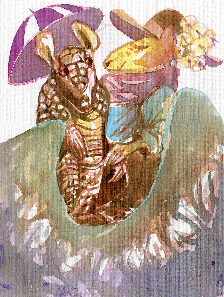 Série 'Anúncios amorosos dos bichos' // Rubens Matuck